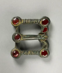 Buckle with Animal-Shaped Thorn and Belt Plate, 400s