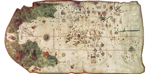 Chart by Juan de la Cosa (1500)