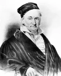 Carl Friedrich Gauss, German mathematician, mid 19th century