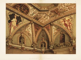 Ceiling in Fugger Houses, Augsburg