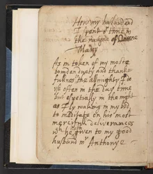 Certaine old stories recorded by an aged gentlewoman a time before her death, to be perused by her children and posterity