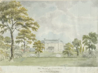 Colwich - The Mount (Watercolour, Late 18th Century)