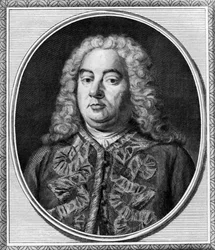 Composer George Handel, London