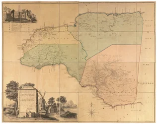 Cornwell from the Sheet Map of the 3 Counties of Jamaica