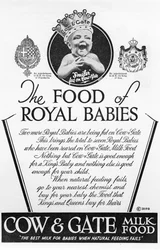 Cow & Gate Milk Food, the Food of Royal Babies