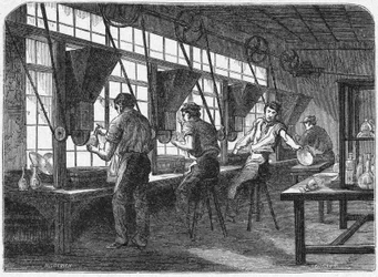 Cutting of Crystal