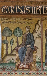 Cycle of Mosaics on the Old Testament, Cycle of the Creation: 