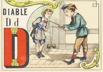D: diable - Games Alphabet, c.1890