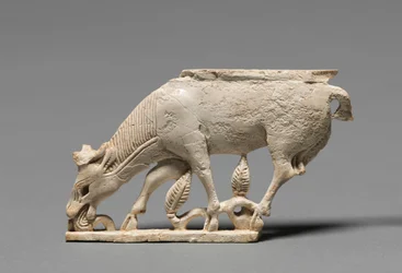 Decorative Plaque: Browsing Stag, 900-800 BC