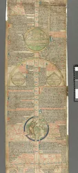 Detail of a roundel from Peter of Poitiers, Compendium historiae in genealogia Christi