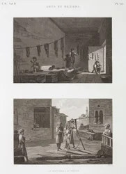 Dye Works and Rope-Making, Egypt, c. 1798