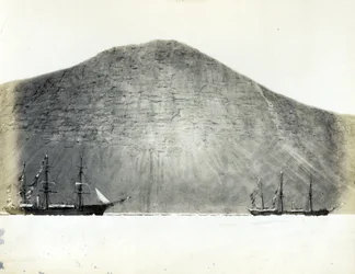 Fast from the Ice Floe, Under Cape Prescott, Franklin Pierce Bay, Canada