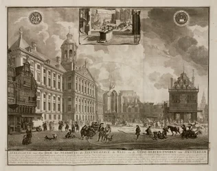 Firefighters in Amsterdam, Holland