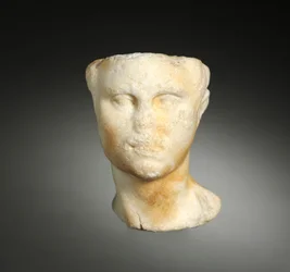 Fragment: Head of a Man