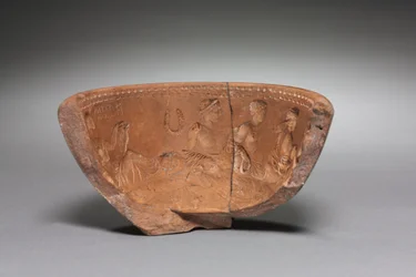 Fragment of a Mould, Augustan Period, 27 BC-AD 14