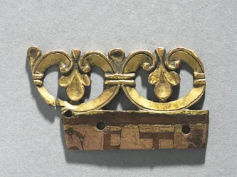 Fragment of an Ornamental Crest from a Reliquary Shrine