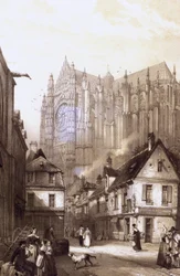 The apse of the Cathedrale de Beauvais