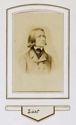 Franz Liszt when young