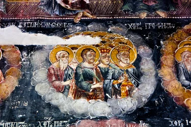 Fresco in St Mary
