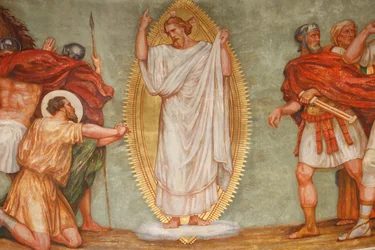 Fresco in St Paul