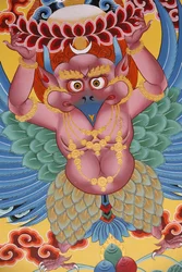 Garuda, Kopan Monastery, Kathmandu, Nepal