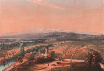 General View of Battlefield of Magenta, Lombardy