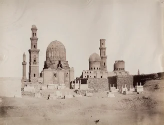 General view of the tombs of the Mamelukes, Cairo