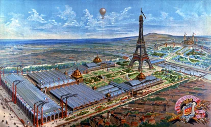 General View of the World Fair in Paris