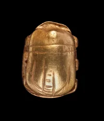Gold scarab