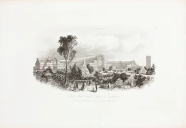 The New Crystal Palace at Sydenham, Great Exhibition 1851
