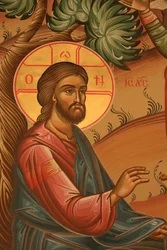 Jesus in the Garden of Olives