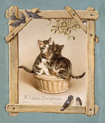Happy Christmas Say the Kittens
