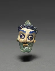 Head Pendant, 600-500 BC