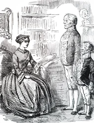 Henry John Temple, 3rd Viscount Palmerston Handing Queen Victoria His Resignation