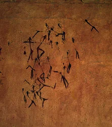 Hunting Scene, from the Valltorta Caves, Neolithic