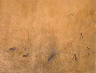 Hunting Scene, from the Valltorta Caves, Neolithic