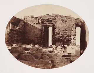 Interior of the Parthenon, Athens, c 1849