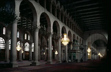 Interior of the Prayer Hall, c.705-715 AD