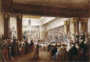 Interior View of Cafe Nuevo