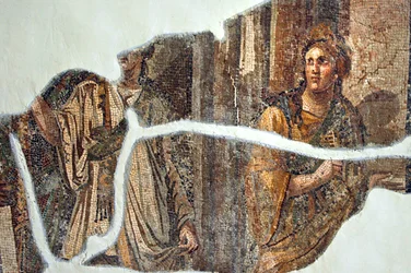 Isiac Ceremony Mosaic, from Vakto, Turkey