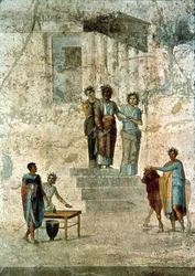 Jason and Pelias, from the House of Jason, or of the Fatal Loves, Pompeii