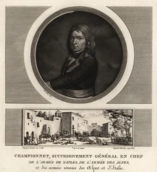 Jean Étienne Vachier Championnet, General-in-Chief of the Army of Naples, the Alps, Italy