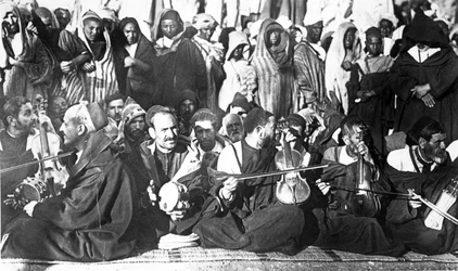 Jewish Musicians in Morocco, c.1900