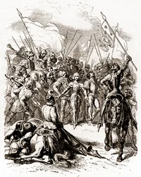 Joan of Arc Taken Prisoner in Compiegne