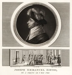 Joseph Emmanuel Sieyes, French politician and theorist