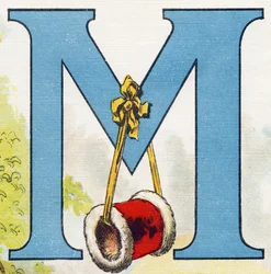 Letter M: the sleeve. Engraving in "ABC L
