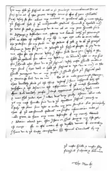 Letter from Thomas More to King Henry VIII, written at his home in Chelsea, 5 March
