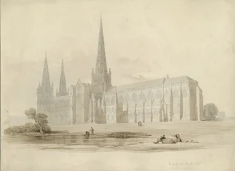 Lichfield Cathedral - South East View