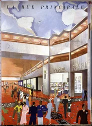 Main street on Liner "Atlantique"