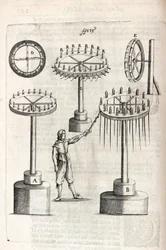 Man Lighting Fireworks